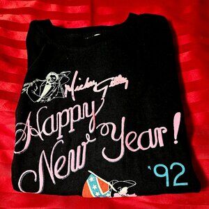 Vtg. Mickey Gilley Live at Mudbugs 1992 T-shirt Size XL